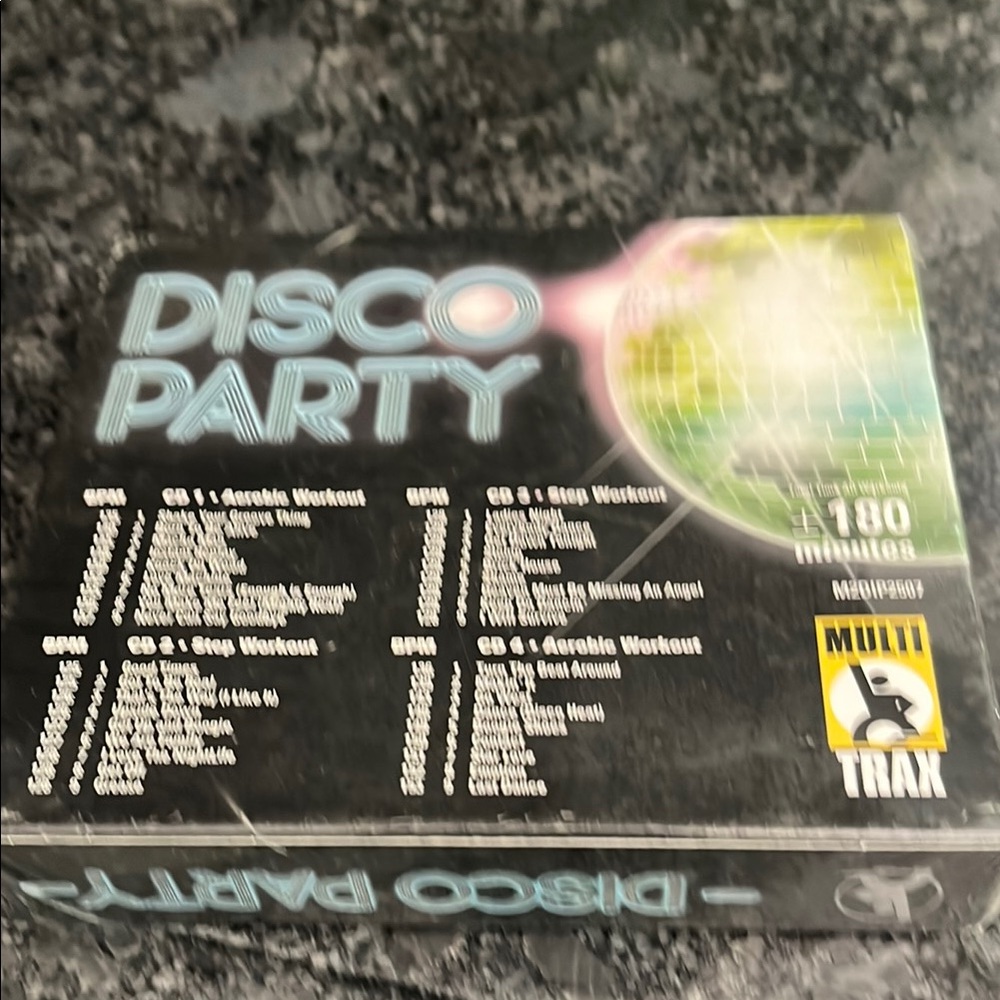 Disco Party professional Fitness Music 4 cds